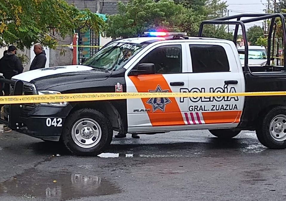 Un hombre fue asesinado a balazos en Zuazua. | Fabricio Gallegos