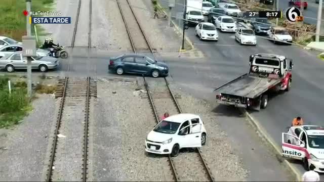 Incrementan accidentes relacionados con paso del tren en Escobedo