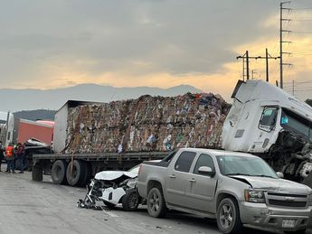 El conductor del vehículo responsable se dio a la fuga, por lo que personal de la Guardia Nacional se aboca a su búsqueda / Edgar Plata