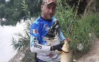 Óscar Martínez presumía en redes sociales la pesca. | Especial