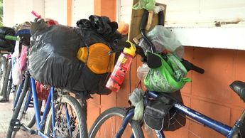Los ciclistas atraviesan carreteras de diversos estados de la República en un trayecto planeado a lo largo de tres años.