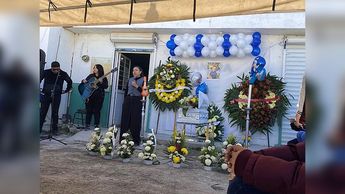 El cuerpo del menor llegó este 2 de diciembre durante la noche hasta San Rafael en Galeana