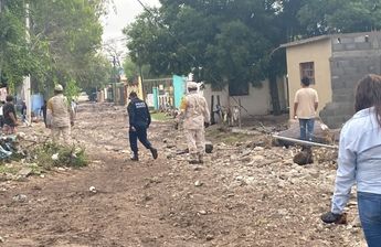 Se realizaron donaciones de víveres por parte de la Secretaría de Desarrollo Social en Coahuila./ Adriana Cruz