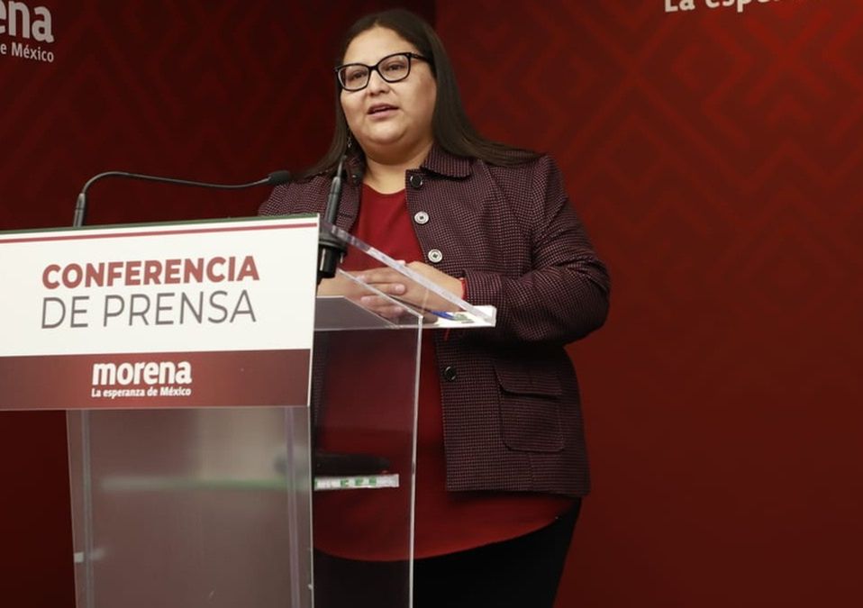 Citlalli Hernández ofreció una conferencia de prensa por su integración a la Comisión de Elecciones de Morena | Juan Carlos Bautista