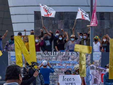 La CNTE se prepara para realizar bloqueos en principales vialidades de Edomex. | Cuartoscuro