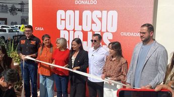 Luis Donaldo Colosio inauguró su “Casa Enlance” en Monterrey. | Erik Solheim Rocha