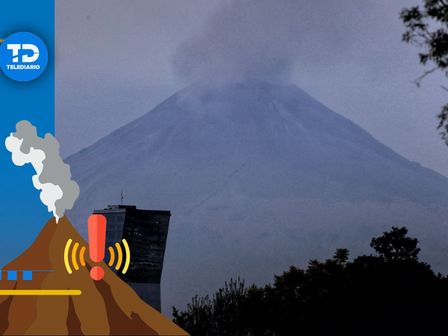 Actividad del volcán Popocatépetl | Andrés Lobato
