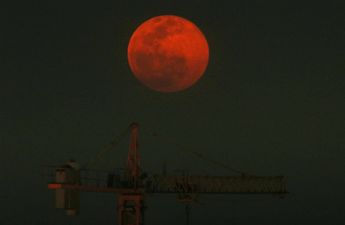Luna de Gusano en Monterrey. / Roberto Alanis