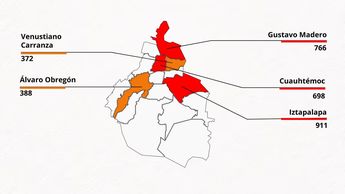 Iztapalapa, GAM y Cuauhtémoc son las alcaldías con más reportes de desapariciones | Red Lupa