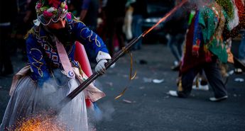Turcos del carnaval de Huejotzingo / National Geographic
