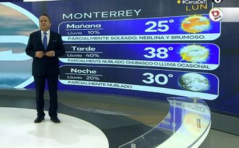Clima Monterrey lunes 3 de junio