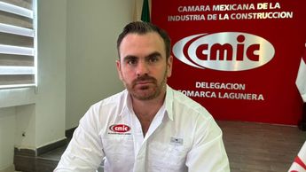 Alejandro Jiménez Algara, presidente de la Cámara Mexicana de la Industria de la Construcción Delegación Comarca Lagunera.