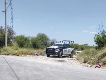 Los restos humanos fueron localizado en una zona despoblada del Ejido Calderón. | Agustín Martínez