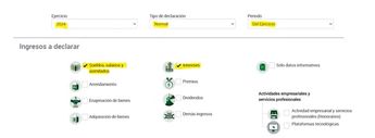 Minisitio del SAT