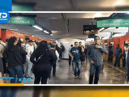 Retrasos en el Metro, 13 de junio 2024 | X: @Alexfloresmac