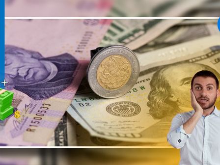 El peso mexicano ha tenido días complicados frente al dólar / Telediario.