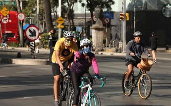 El paseo dominical "Muevete en bici" se realiza principalmente en las alcaldías del centro de la CdMx/ Octavio Hoyos