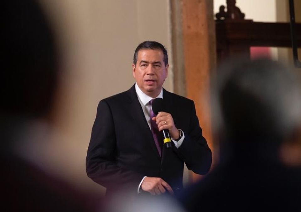 Subsecretario de Seguridad, Ricardo Mejía. | Presidencia