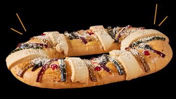 Rosca con Niños Dios de oro de Pan Gabriel