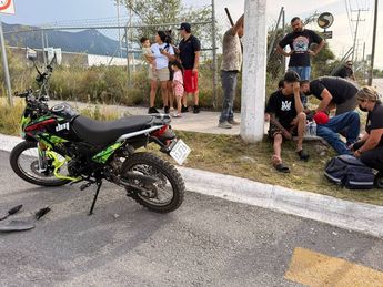 El accidente ocurrió en un cruce del suroriente de Saltillo.