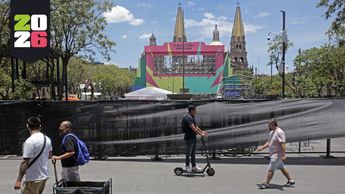 La instalación del FIFA Fan Fest está casi terminada | Cuartooscuro