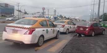 Los taxistas mencionaron que un automovilista había arrojado piedras al domicilio de uno de ellos. | Cortesía