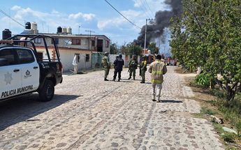 En la zona ya se encuentra personal de seguridad física de Pemex y personal de la Secretaría de Seguridad Estatal /Abadiel Martínez