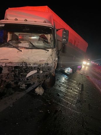 El accidente carretero se registró la noche del martes en el municipio de Hualahuises. | Cortesía