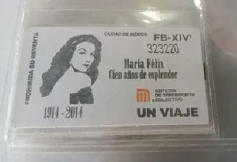 Boleto de María Félix | Hernán Cortés