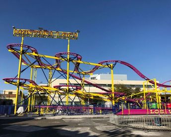 Juego mecánico "Montaña Loca" en Guadalajara | Especial