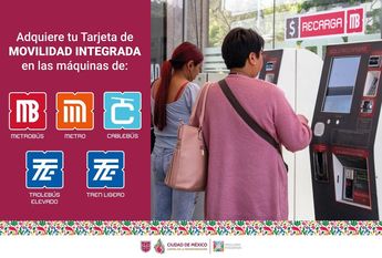 Con la Tarjeta de Movilidad Integrada puedes viajar hasta en más de 7 diferentes transportes. (X de Secretaría de Movilidad CDMX)