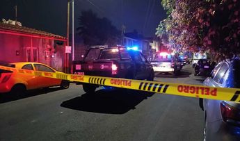 Área acordonada donde sucedió el feminicidio / Vicente Torres Alfaro