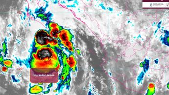 El huracán Lorena provocará lluvias en varios estados. | Especial