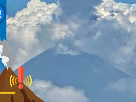 Actividad del Popocatépetl 19 de septiembre de 2024 / Andrés Lobato