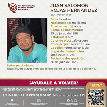 Testigos señalaron haber visto a dos vehículos detener y privar de la libertad al empresario Juan Salomón Rojas Hernández / Cortesía