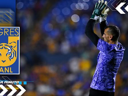 Nahuel Guzmán está buscando liderar a los Tigres en este partido / @TigresOficial