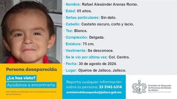 Rafael Alexander, menor desaparecido en Ojuelos | Telediario