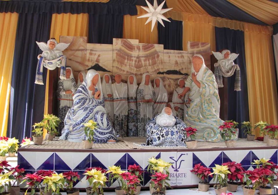"La Epifanía de Jesús" es el nacimiento de Talavera que ha recorrido el mundo y, en este 2021, está en Puebla / Melanie Torres.