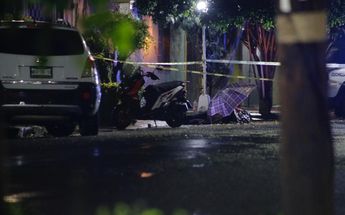 Menor de edad derrapa en su moto / Enrique Luna