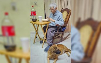 Don Ramón y su perrito 'Pachón' | Especial