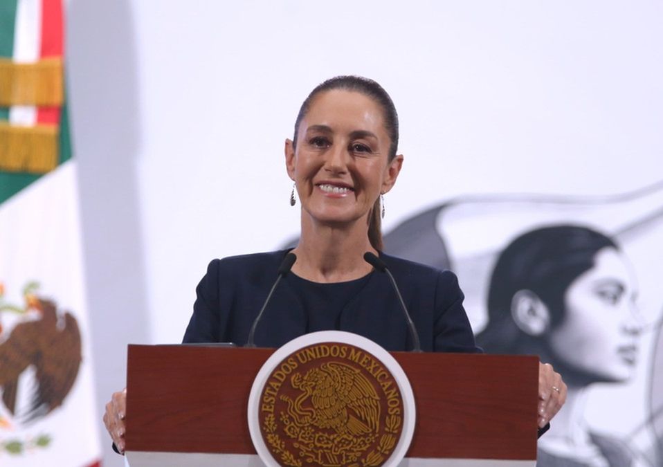 Claudia Sheinbaum este jueves 15 de mayo de 2025 / Ariana Pérez