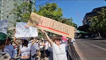 Los manifestantes culparon al gobierno federal por la inseguridad y de haber convertido al país en un "narco estado"| Roberto Hurtado