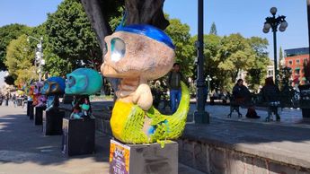Las alas de la obra "Luwa" fueron desprendidas | Nancy Camacho