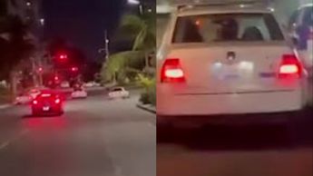 Conductor arrastra a hombre hasta matarlo en Acapulco