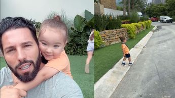 Poncho de Nigris y sus hijos se encontraban jugando cuando sucedió el accidente. | Especial