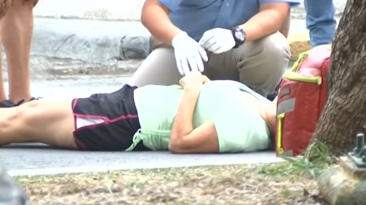 Mujer atropellada en la colonia Mederos en Monterrey. | Cortesía