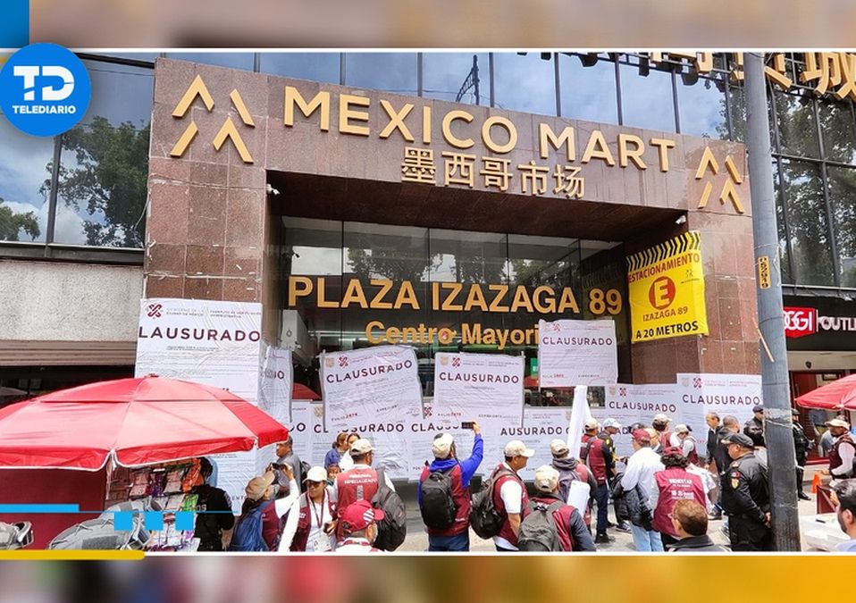 Plaza Izazaga 89 es clausurada por falta de documentación en alcaldía Cuauhtémoc / @inveacdmx