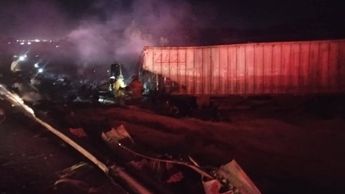 Con el paso del tiempo el incendio fue controlado. | Especial