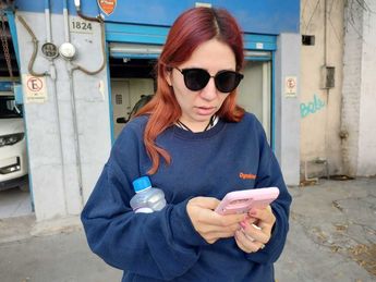 Novia de Enrique Castro, joven que fue asesinado en Escobedo. / Agustín Martínez