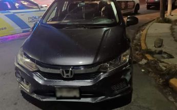 Auto involcurado en los hechos. | Cortesía